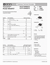 DataSheet IXTP140N055T2 pdf